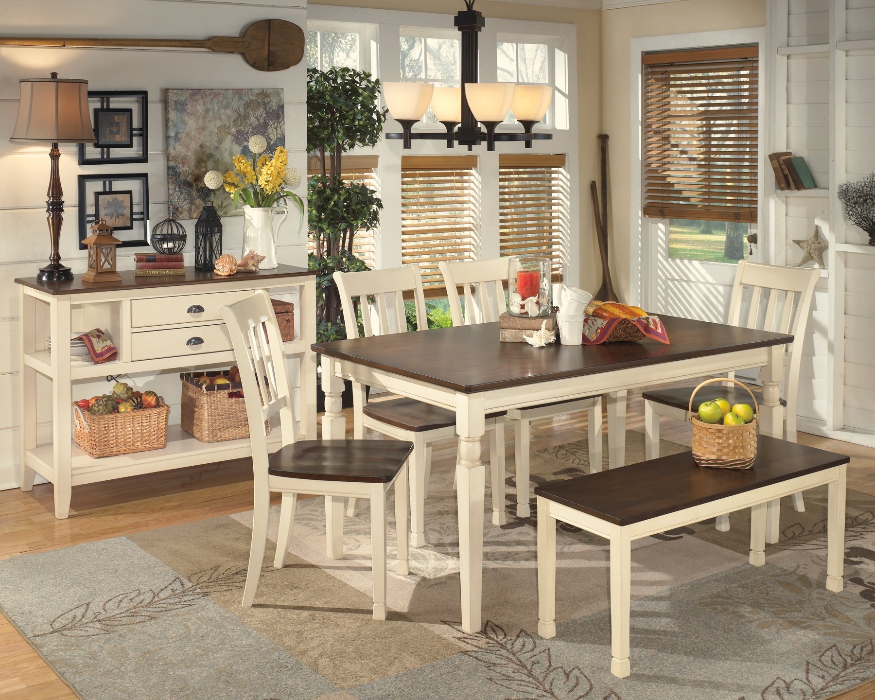 Whitesburg dining table set deals