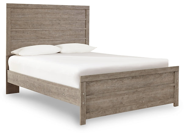 Culverbach Full Panel Bed with Mirrored Dresser and Chest - Premier Furniture & Mattress