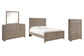 Culverbach Full Panel Bed with Mirrored Dresser and Chest - Premier Furniture & Mattress