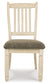 Bolanburg Dining Table and 2 Chairs and 2 Benches - Premier Furniture & Mattress