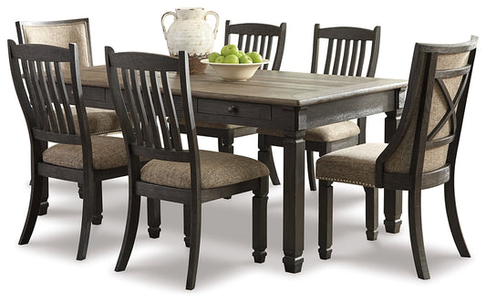 Tyler Creek Dining Table and 6 Chairs - Premier Furniture & Mattress
