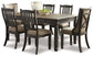 Tyler Creek Dining Table and 6 Chairs - Premier Furniture & Mattress