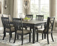 Tyler Creek Dining Table and 6 Chairs - Premier Furniture & Mattress