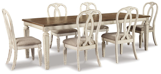 Realyn Dining Table and 6 Chairs - Premier Furniture & Mattress