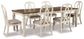 Realyn Dining Table and 6 Chairs - Premier Furniture & Mattress