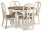 Realyn Dining Table and 4 Chairs - Premier Furniture & Mattress