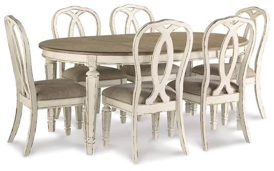 Realyn Dining Table and 6 Chairs - Premier Furniture & Mattress