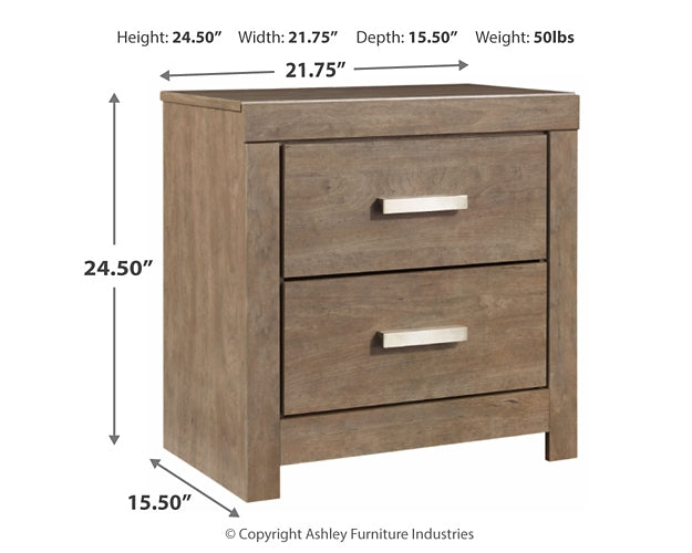 Culverbach Full Panel Bed with Mirrored Dresser, Chest and Nightstand - Premier Furniture & Mattress