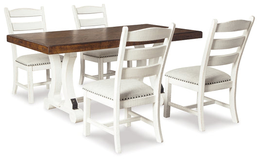 Valebeck Dining Table and 4 Chairs - Premier Furniture & Mattress