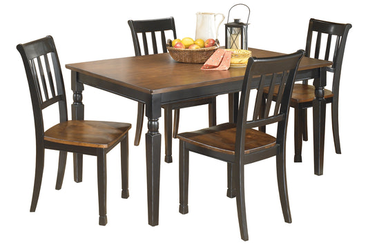 Owingsville Dining Table and 4 Chairs - Premier Furniture & Mattress