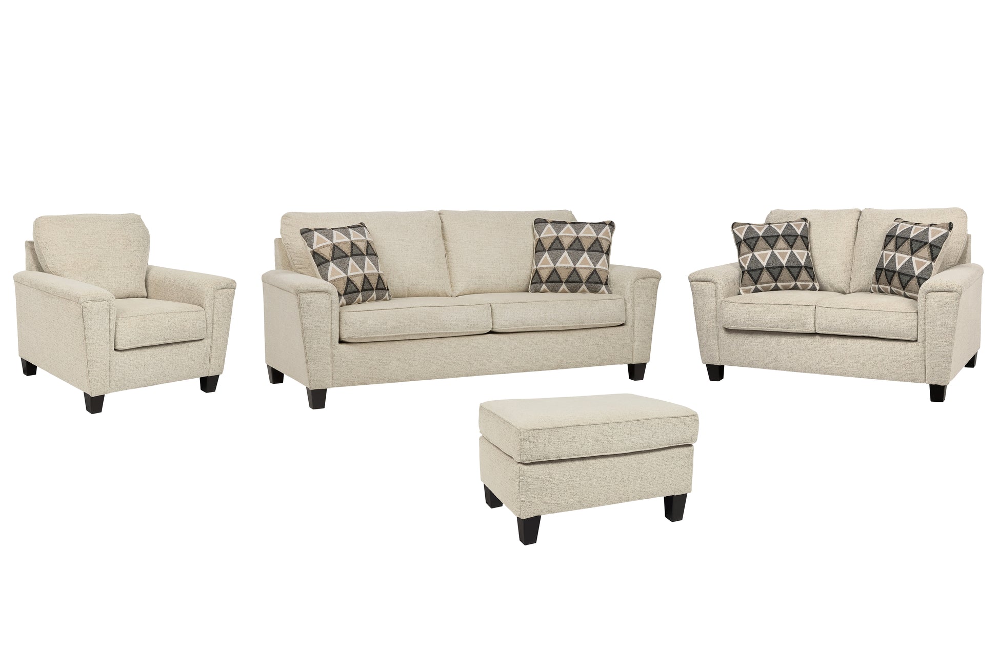 Abinger Sofa, Loveseat, Chair and Ottoman - Premier Furniture & Mattress