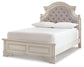 Realyn Full Panel Bed with Mirrored Dresser and Chest - Premier Furniture & Mattress