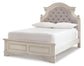 Realyn Full Panel Bed with Mirrored Dresser, Chest and Nightstand - Premier Furniture & Mattress