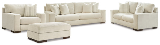 Maggie Sofa, Loveseat, Chair and Ottoman - Premier Furniture & Mattress