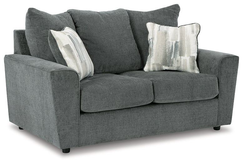 Stairatt Sofa, Loveseat, Chair and Ottoman - Premier Furniture & Mattress