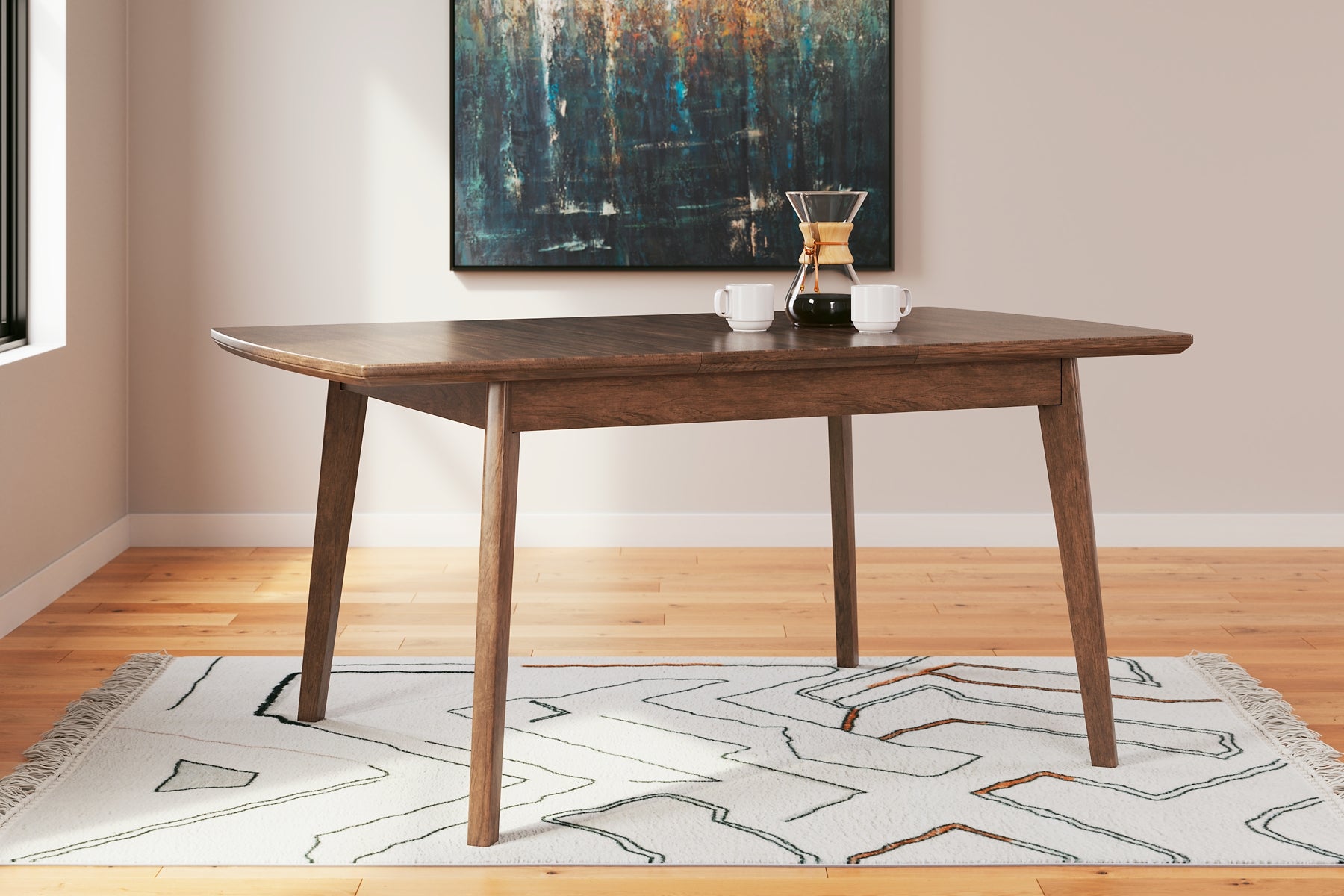 Lyncott RECT DRM Butterfly EXT Table - Premier Furniture & Mattress