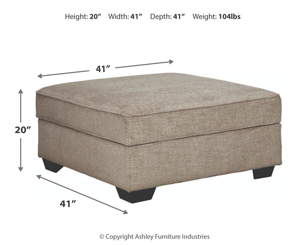Bovarian 2-Piece Sectional with Ottoman - Premier Furniture & Mattress