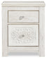 Paxberry Queen Panel Bed with Mirrored Dresser, Chest and Nightstand - Premier Furniture & Mattress