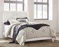 Paxberry Queen Panel Bed with Mirrored Dresser, Chest and Nightstand - Premier Furniture & Mattress