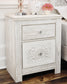 Paxberry Queen Panel Bed with Mirrored Dresser, Chest and Nightstand - Premier Furniture & Mattress