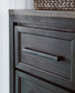 Foyland Queen Panel Storage Bed with Mirrored Dresser and 2 Nightstands - Premier Furniture & Mattress
