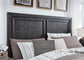 Foyland Queen Panel Storage Bed with Mirrored Dresser and 2 Nightstands - Premier Furniture & Mattress