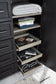 Foyland King Panel Storage Bed with Mirrored Dresser, Chest and Nightstand - Premier Furniture & Mattress