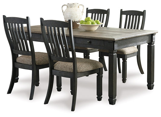 Tyler Creek Dining Table and 4 Chairs - Premier Furniture & Mattress