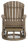 Hyland wave Swivel Glider Chair