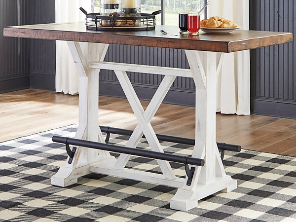 Valebeck RECT Dining Room Counter Table - Premier Furniture & Mattress
